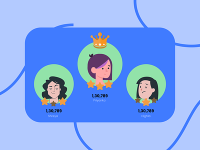 Leaderboard 3d animation app app design branding dailyui dashboard design design ui designshit designwebsite dezele freelancedesigner graphic design illustration leaderboard logo motion graphics ui