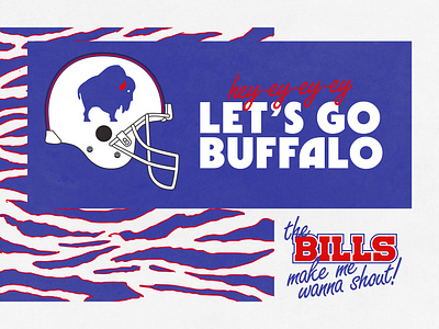 Buffalo Bills Rebrand Concept Exploration (2/2) by Dan Blessing