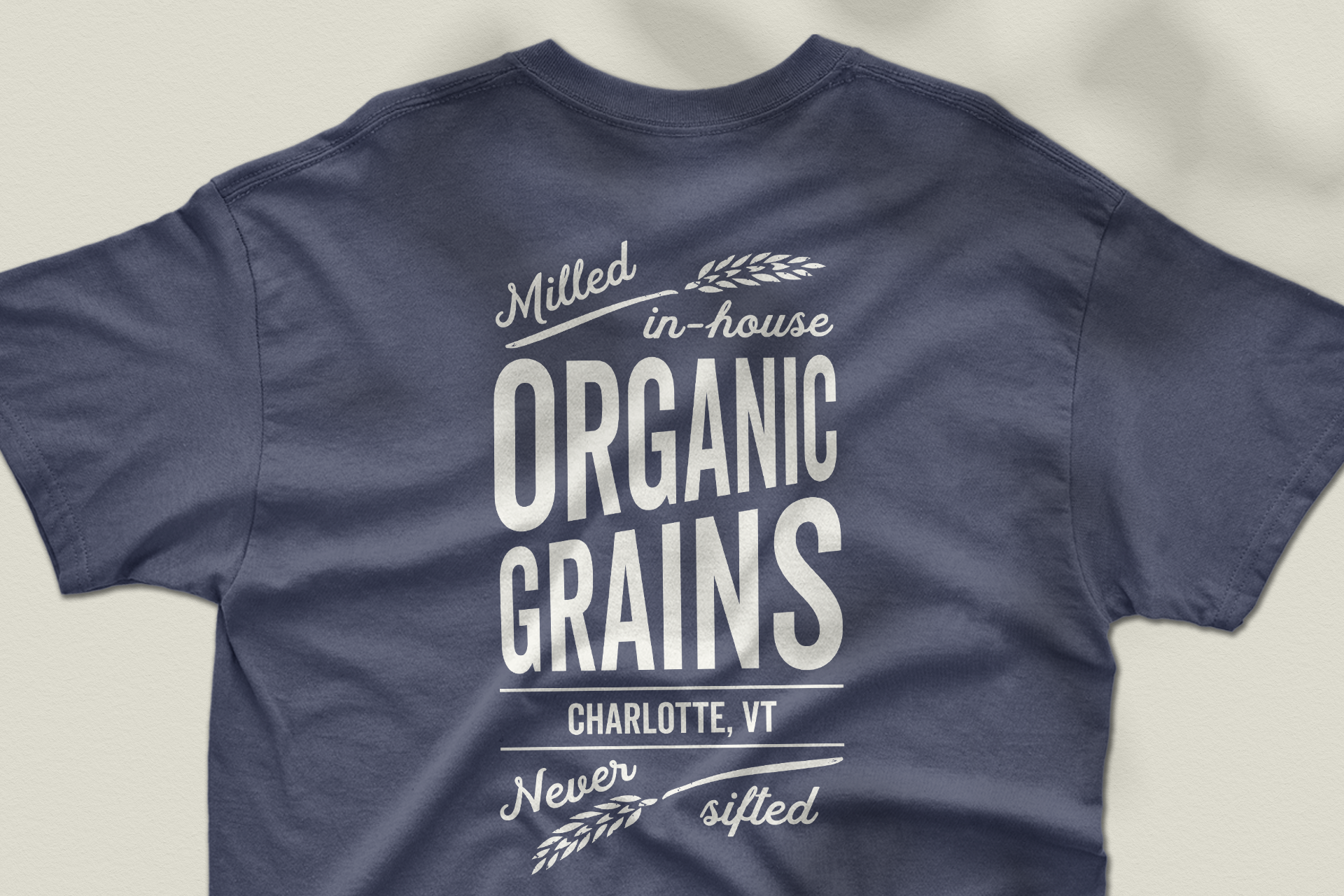 Example of Backdoor Bread t-shirt graphic