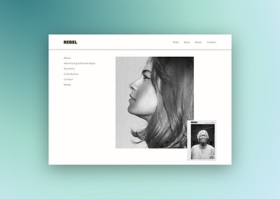 Minimalist Blog for Digital Magazine branding landing page logo magazine minimalist splash screen ui ux