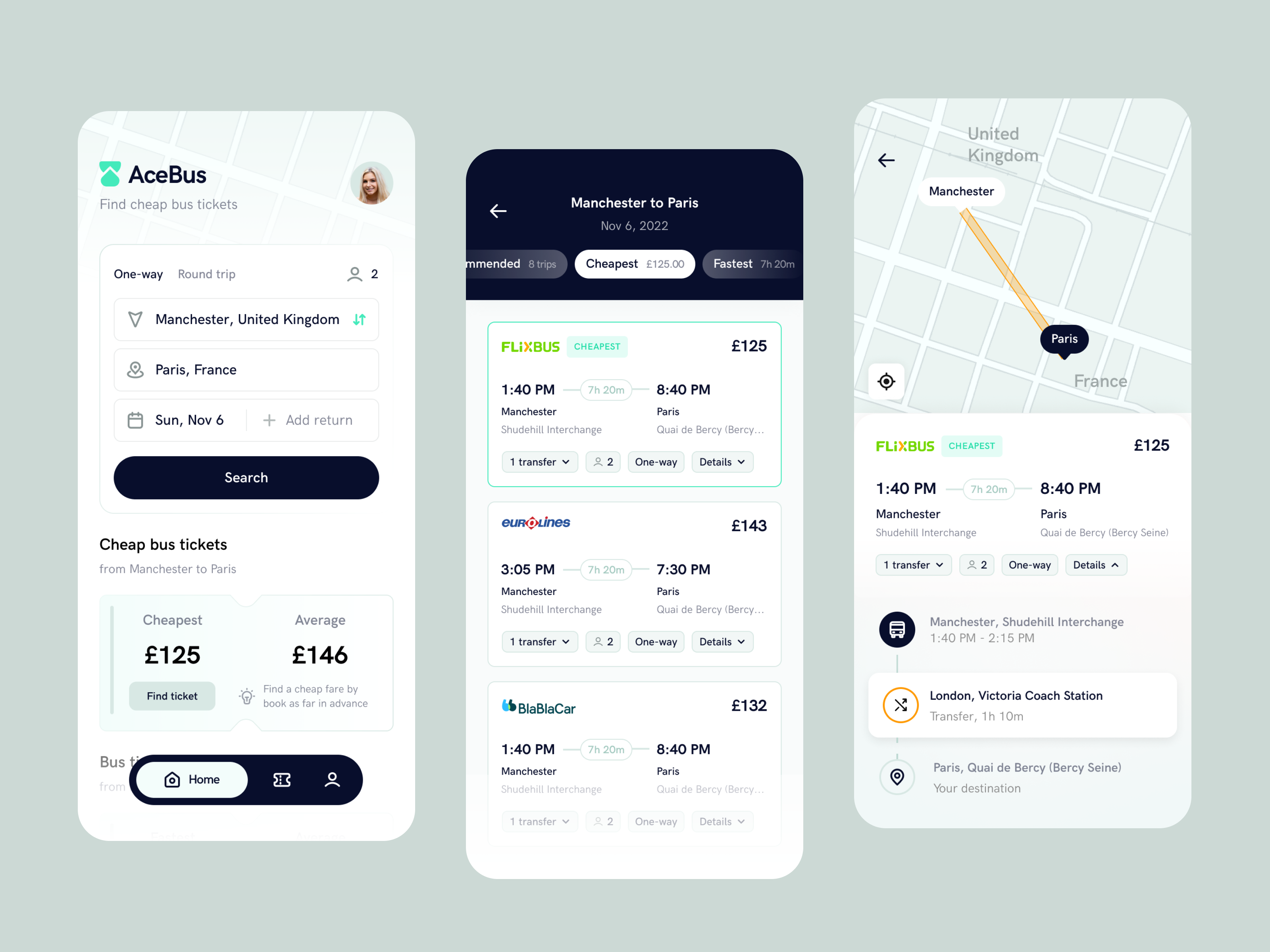 Example of Mobile App Design For Startups