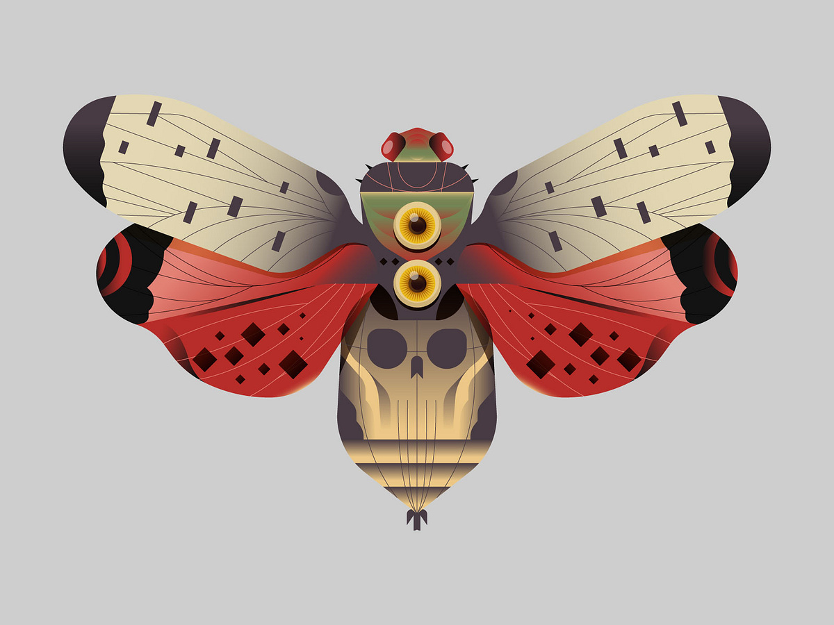 Digital Bug 03 by Tommy Chandra on Dribbble