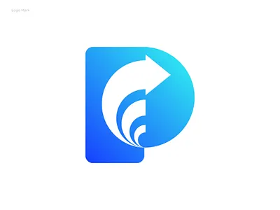 Logo concept of letter P / Wave / Arrow / Pay (unused for sale) app app logo arrow brand identity branding card cashless credit crypto currency design logo logo design logo mark modern logo p logo pay payment payment gateway wave