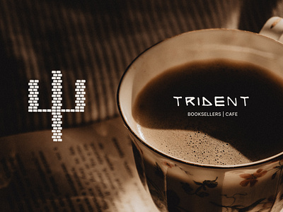 Rebranding -- Trident Booksellers & Cafe branding graphic design logo