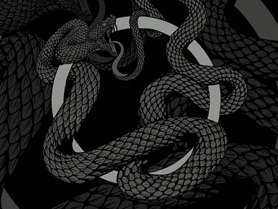 OUROBOROS design folklore graphic design mytology ouroboros serpenth snake tattoo