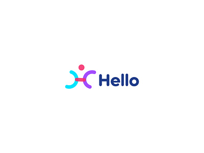 Hello brand branding chat clean conversation design hello logo icon letter h logo logo design logo mark logodesign logos minimal modern logo playfull symbol typography vector