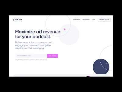 Proper design motion ui ux web