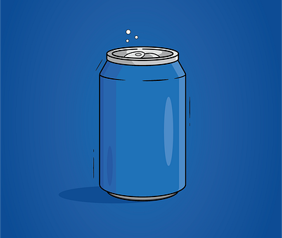 Soda can design illustration vector