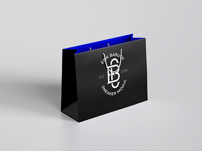 Erik Baruch Sneaker Mogul - Shopping Bag company corporate design identity illustration illustrator industrial logo photoshop ui