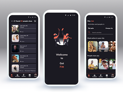 Social Sport Activities App android androidapp androiddesign branding design figmadesign illustration interfacedesign logo mobile mobiledesign productdesign socialapp sport sportapp ui uxui