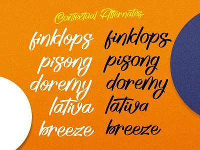 Good Show - Script Font catchy