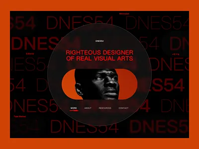 Portfolio Design Exploration - 01 clean design layout minimal portfolio typography ui ux web website