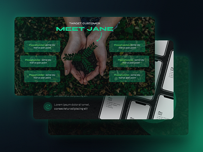 Environment / Green Initiative Pitch Deck Template clean dark earth ecofriendly environment green investor presentation nature pitch deck pitch decks plants powerpoint ppt presentation presentations slides startup sustainability template venture capital