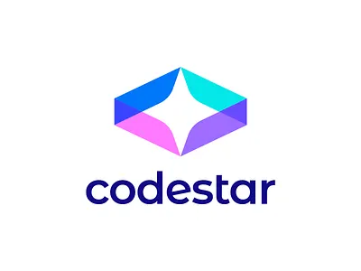 Codestar - coding technology logo design a b c d e f g h i j k l m n brand ai web3 brand identity branding code coding identity logo logo design logo designer logo mark logodesign logos logotype minimal logo icon modern o p q r s t u v w q y z symbol technology tech mark visual identity