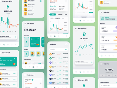Trito - Crypto App crypto app design trading app design