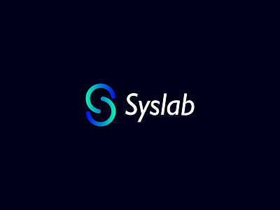 Syslab Modern Logo Design - S Letter Logo Branding 3d logo abstract logo app logo brand identity branding business logo creative logo graphic design illustration lab logo logos minimalist logo modern logo design print design product design s business logo s letter logo syslab logo tech logo web design