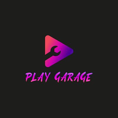 Play Garage Logo 2022 logo 2022 new logo genede genedeit learn with sabs learnwithsabs logo logo design logo need logo sale logo sell new logo play garage play logo sabs sabshuvo