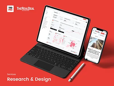 News & Real Estate Market Data Platform 3d branding charts data design illustration infographics platform saas ui ux