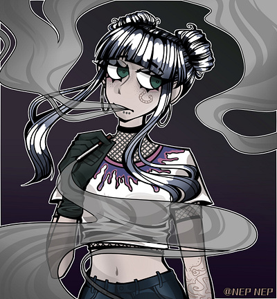 Artwork from 2020 character digital art illustration oc