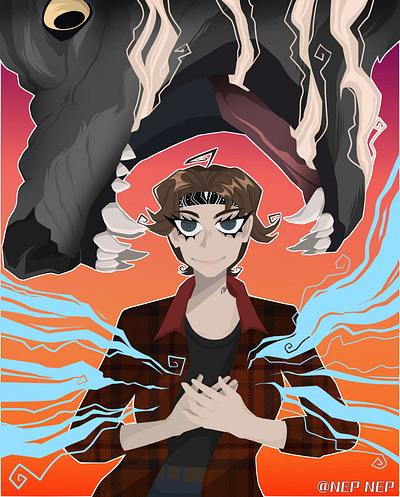 4.02.2021 character digital art illustration