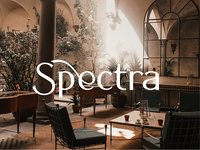 Spectra - Luxury Hotel/Resort Logo and brand identity brand identity branding branding agency custom font logo hotel logo logo logodesign logotype luxury hotel branding luxury hotel logo luxury logo luxury resort branding luxury resort logo modern logo