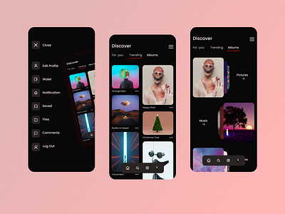 Photopia app design application graphic design mobile design photo product design ui ui design uiux website design