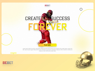 Bebet : Casino and Sports Betting Landing Page betting branding casino design icon illustration minimal sports typography ui ux vector web web design