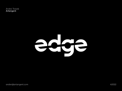 Edge - Wordmark Logo Design brand identity brand identity design brand identity designer branding edge lettering logo logo design logo designer typography wordmark wordmark design wordmark designer