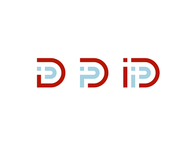 DP Monogram Logo branding design graphic design logo monogram typography vector