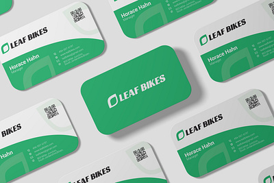 Leaf Bikes bicyclelogo bikelogo branding design graphic design greenlogo logo logo design