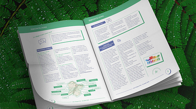 Municipality's newspaper branding columns creativity design diagram ecologie editon environment fun graphic design green icon illustration inspiration journal mockup municipality newspaper type vector