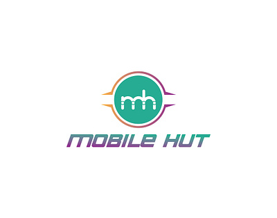 MOBILE BUSINESS LOGO DESIGN business logo design design logo flat logo graphic design graphic designer illustration logo logo creator logo designer logo maker mh mh logo minimalist logo mobile mobile business logo mobile hut logo modern logo mzmonir outstanding logo