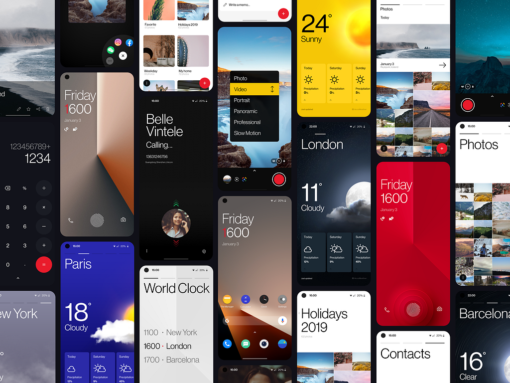 Mobile OS by Andy Edwards on Dribbble