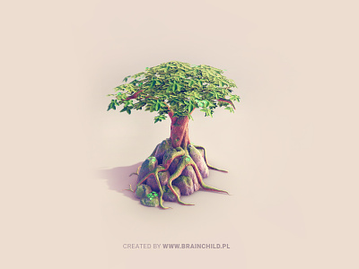 3D Lowpoly Game Asset (RTS GAME) 3d 3d art 3d game 3d illustration foliage game asset game engine gamedev graphic design illustration indie low poly lowpoly modeling sculpting stylised texturing tree unity vegetation