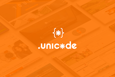 .unicode branding design logo simple studio symbol web web studio