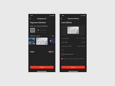 Credit Card Checkout app design application dailyui design figma graphic design ui