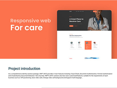 Hospital Management Website branding graphic design landing page landing page design landing page prototype medical site landing page medical website responsive web ui