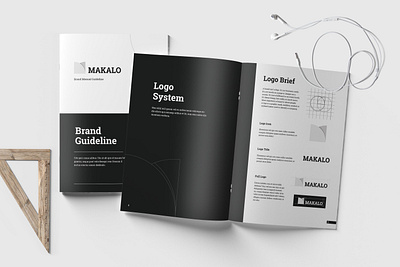 Brand Guideline Template advertising agency brochure booklet design brand guide brand guidelines brand identity brand manual guideline branding branding brochure brochure design