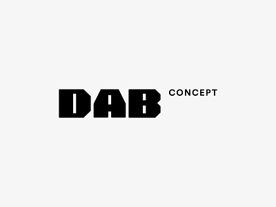 DAB Concept adobeillustrator artwork boldlogo branding corporate dailyui design designer designtalks dribbble graphicdesigncentral heavy identity inspiration logo logotype print thedesigntip typography vectorlove
