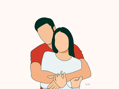 Couple Love Romantic Moment Illustrations adobe illustrator animation artist cartoon character design design digital art flat graphic design illustration line art love mascot minimal modern motion graphics portrait professional roamctic moment vector