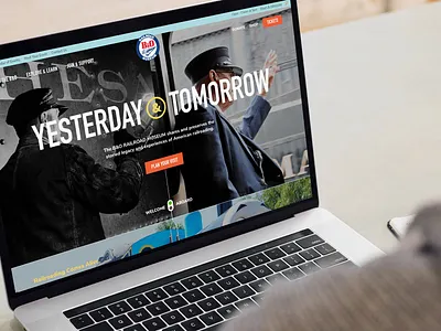 B&O Railroad Museum Site - Feature design ui ux web design