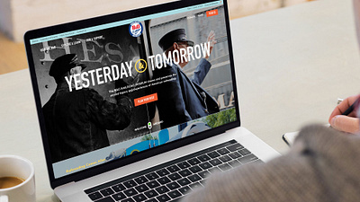 B&O Railroad Museum Site - Feature design ui ux web design