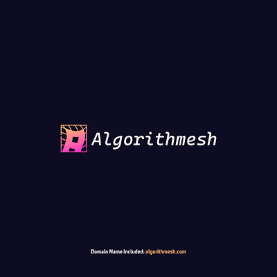 Algorithmesh: Crypto Logo for Cryptocurrency projects, DAO,Defi crypto cryptologo dao defi graphic design icon identity logo logoinspiration logotype monogram nft typography vector