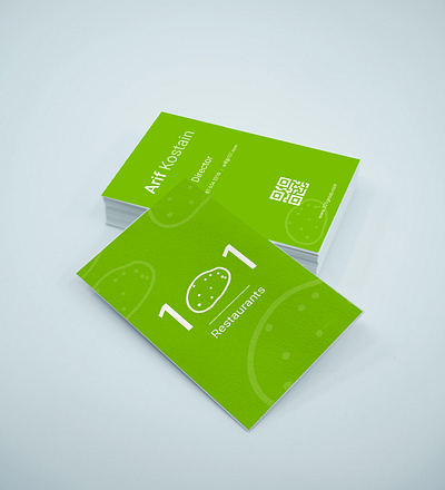 101 Restaurant business card 3d animation app branding design graphic design illustration logo minimal motion graphics ui ux vector