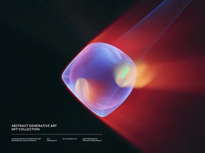 Abstract generative art NFT abstract art background dark nft