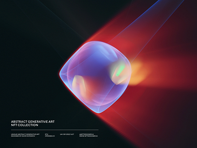 Abstract generative art NFT abstract art background dark nft