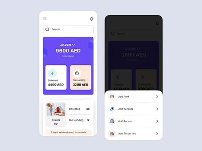 Tenant Management Mobile App Design 2022 web design trends all animation branding cleandesign client management dribbble e commerce design illustration mobile app mobile app design mobile design mobile ui project realestate rijurajan tenant management ui ui designer