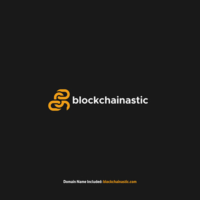 BLOCKCHAINASTIC altcoin bitcoin crypto cryptologo dao defi graphic design identity logo