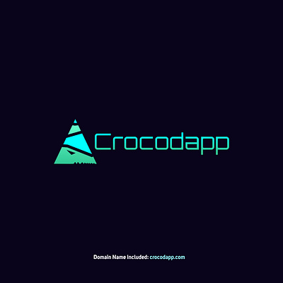 CROCODAPP crocodile crypto cryptologo dao defi graphic design logo