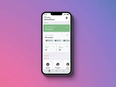Plume HomePass Features Animation animation app features floorplan home internet motion graphics tech wifi